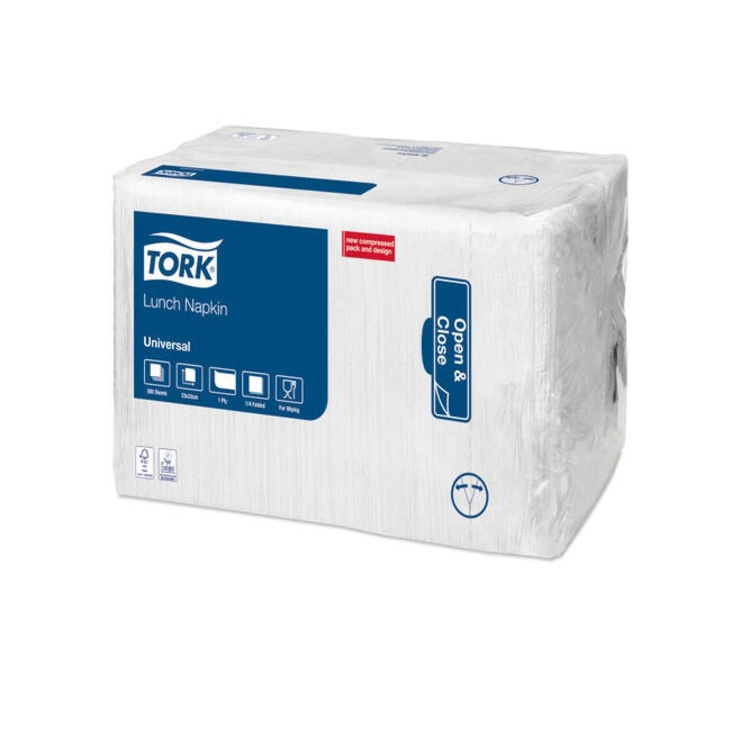 KEUR SERVETTEN ENKEL 1/4   8x400st